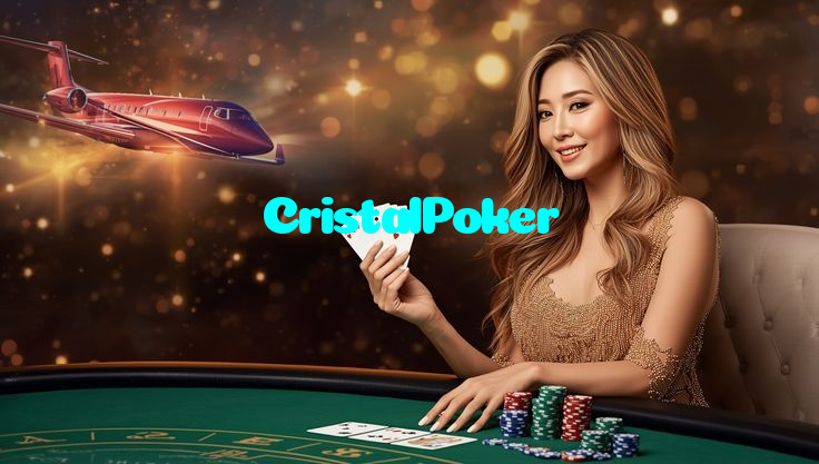 CristalPoker casino presented on mobile device in Pakistan with slots and live games
